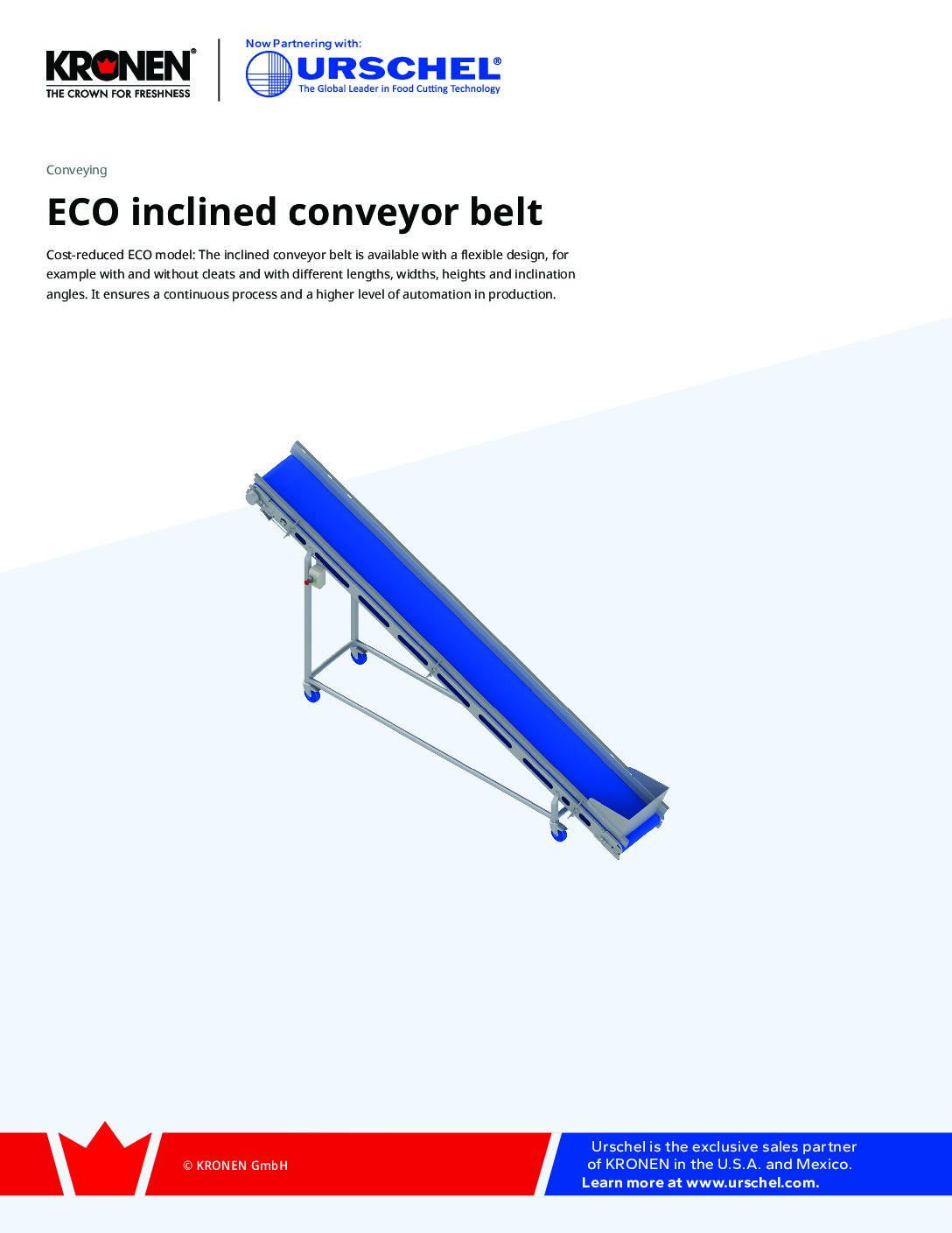 c eco inclined conveyor belt brochure pdf
