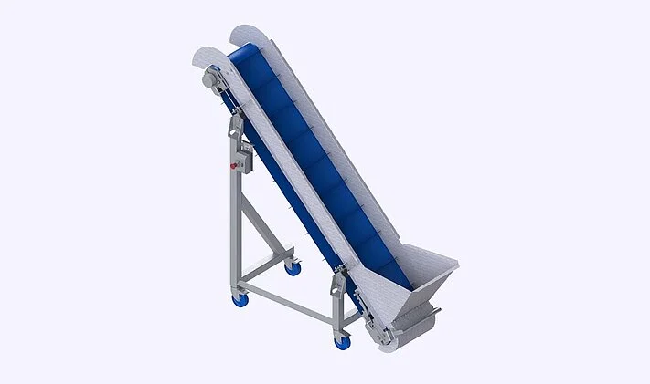 c inclined conveyor plus conveyor belt incline cleated overview