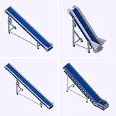 c inclined conveyor various conveyor belts transporting food highlights