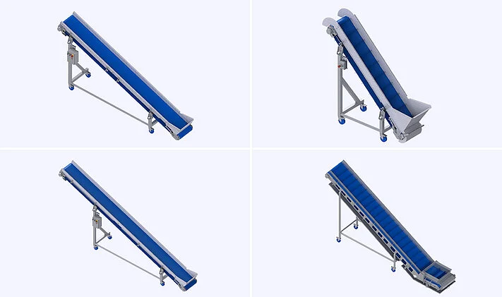 c inclined conveyoreco conveyor belts various overview