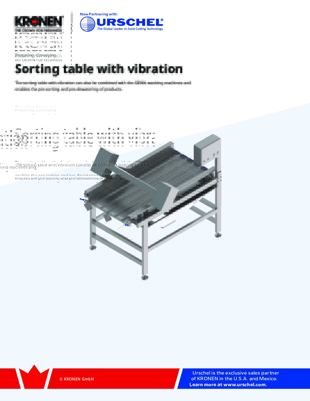 c pe sorting table with vibration brochure pdf