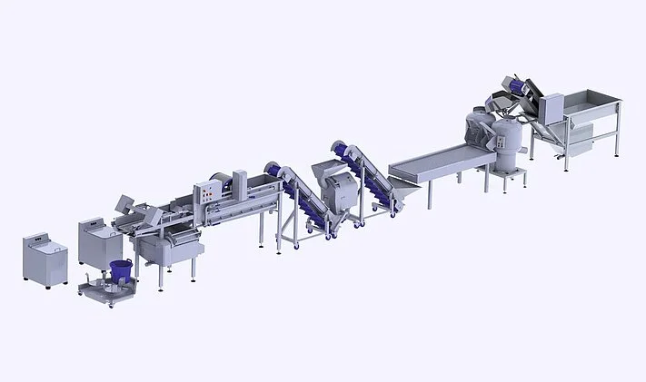 c pm pe we water bunker water bunker belt processing line overview