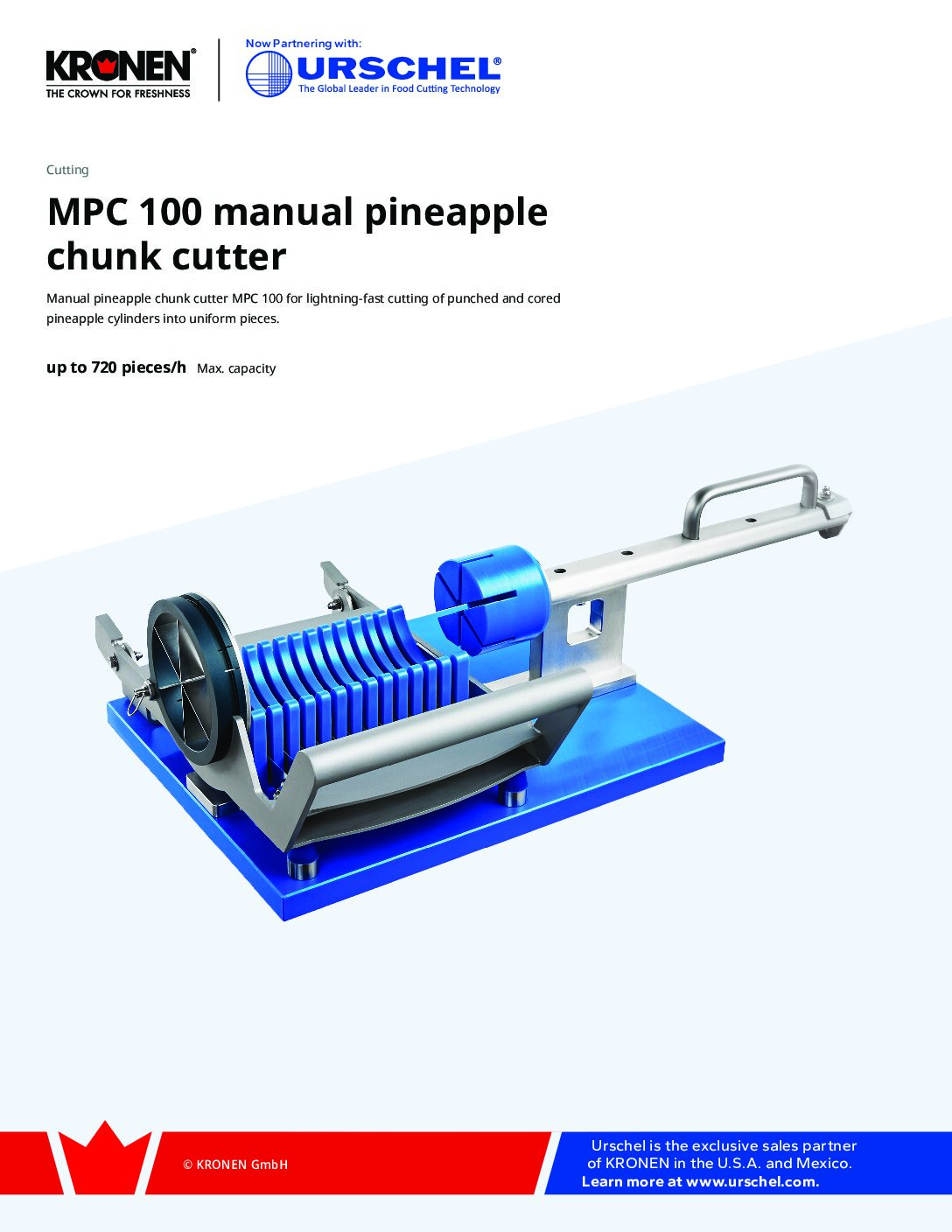 ce mpc 100 manual pineapple chunk cutter brochure pdf