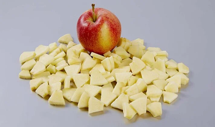 ce pm as 6 peeling slicing coring machine segmented sliced apple tidbits overview