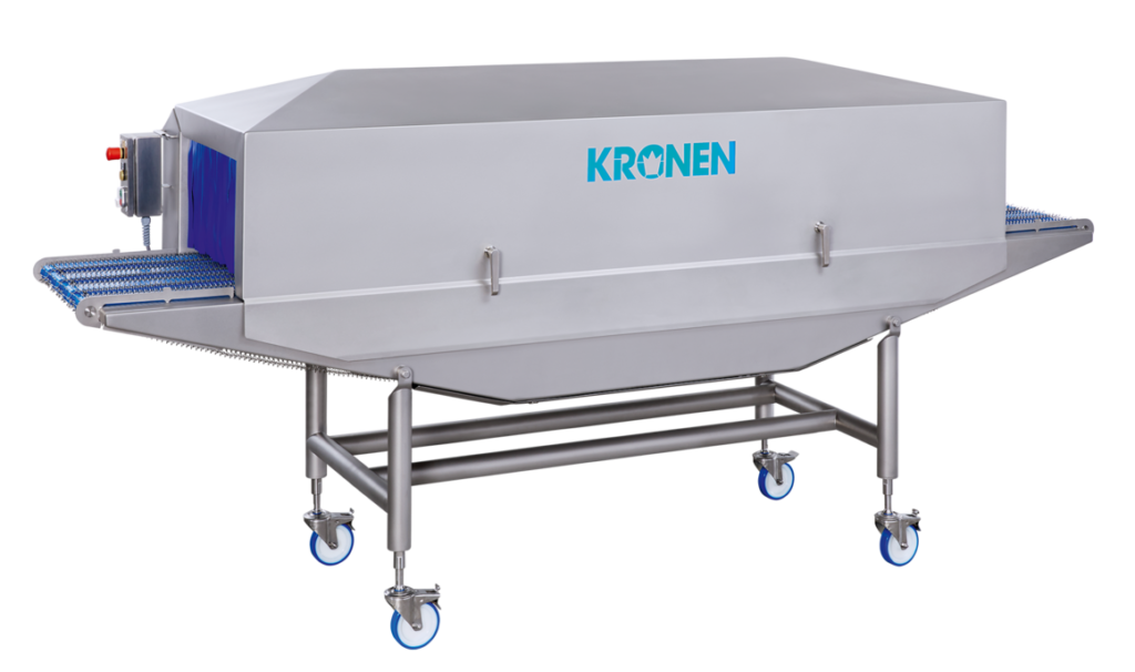 d uvc lock disinfection food packaging material tools machine
