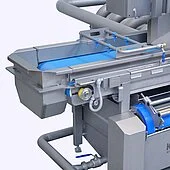 d vortex with outfeed belt highlights