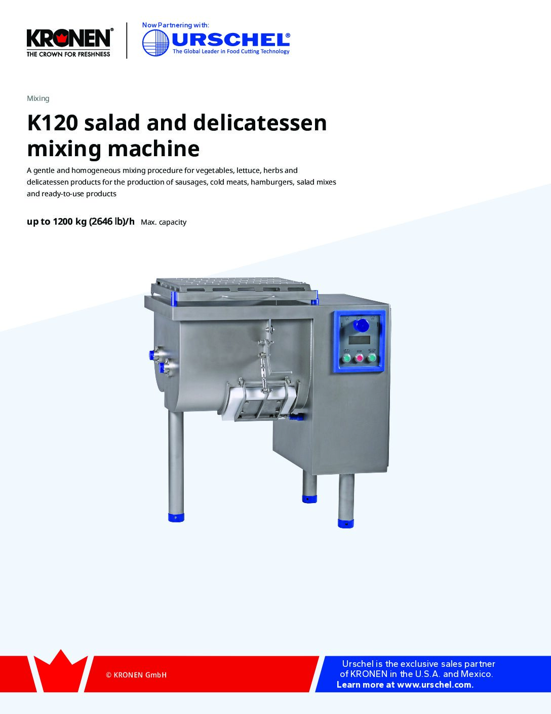 m k120 salad and delicatessen mixing machine brochure pdf