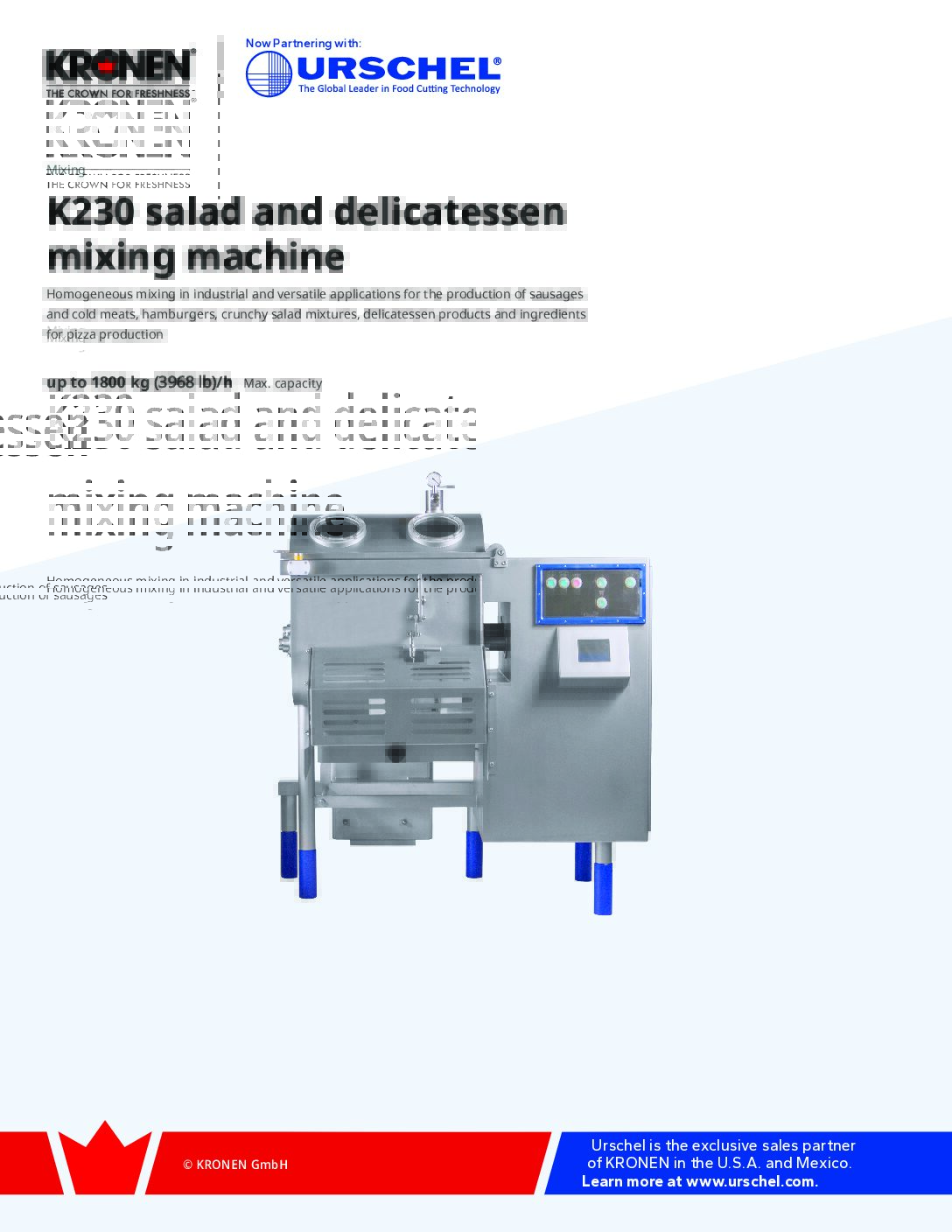 m k230 salad and delicatessen mixing machine brochure pdf