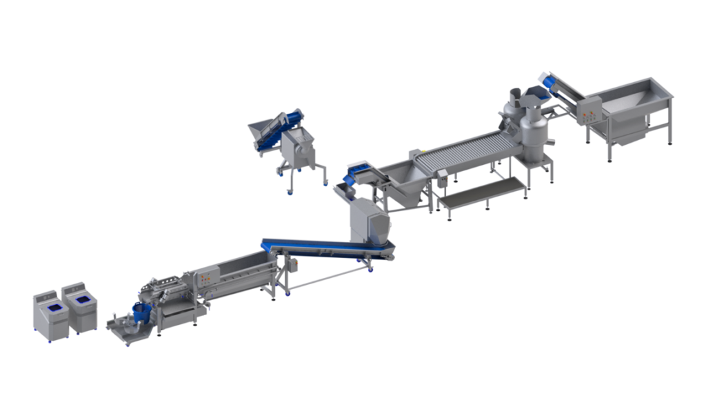 Processing Line for Potatoes up to 1200 kg/h