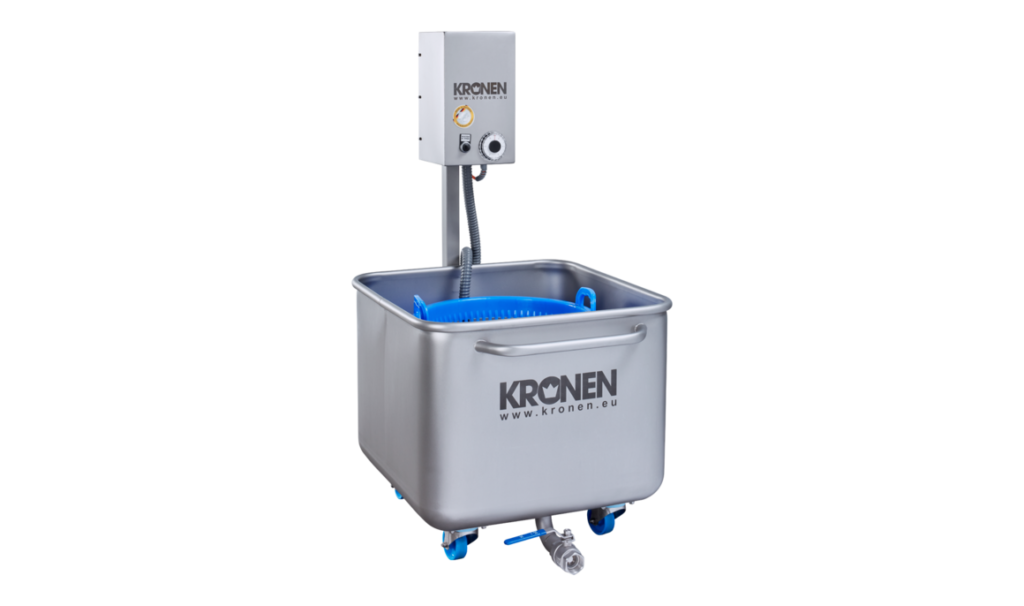 DS1000 mobile batch blower washing machine
