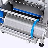 we gewa 3850v plus gewa af washing machine lateral fines removal drum highlights