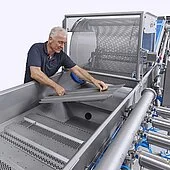 we gewa af pre washing machine air section sand trap highlights