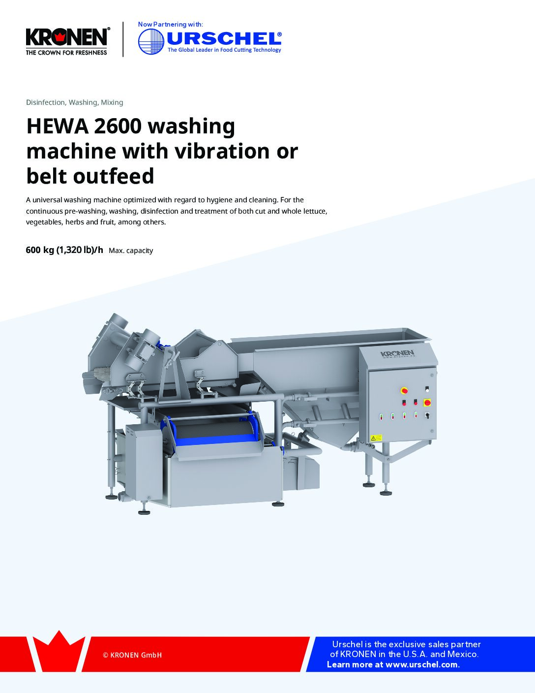 we hewa 2600 washing machine with vibration or belt outfeed brochure pdf