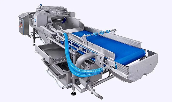 we hewa 4000 washing machine belt outfeed overview