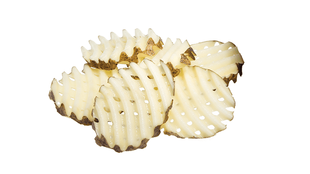 potato deep waffle lattice ccl