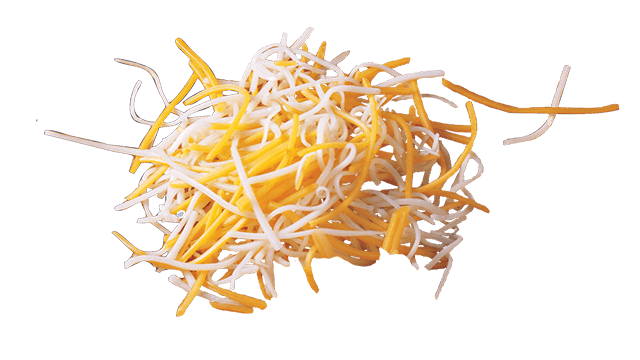 white yellow cheese fine shred cc
