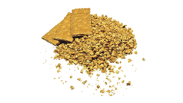 graham cracker granulation n