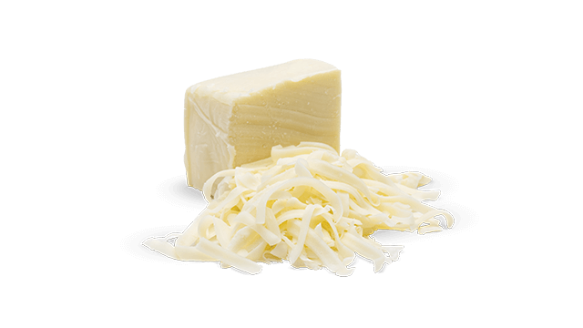 mozzarella wide oval shred
