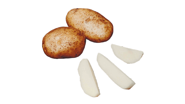 potato segment flocut 360