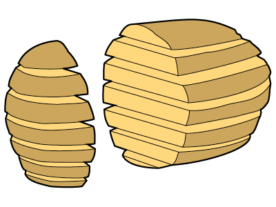 slab types of cuts