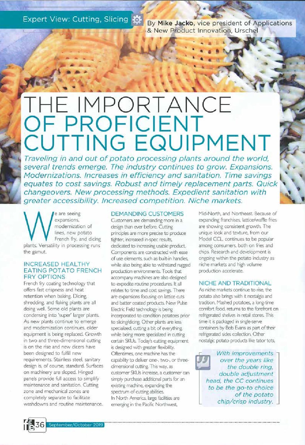 article reprint frozen food europe importance cutting equipment english pdf