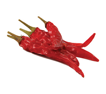 ca whole dried chilli pepper