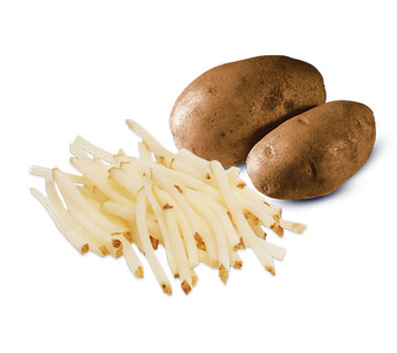 ca whole potato shred