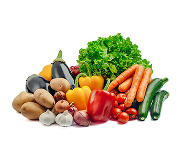 whole vegetables