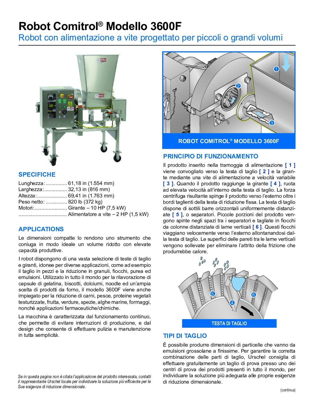 fact sheet comitrol 3600f italian pdf