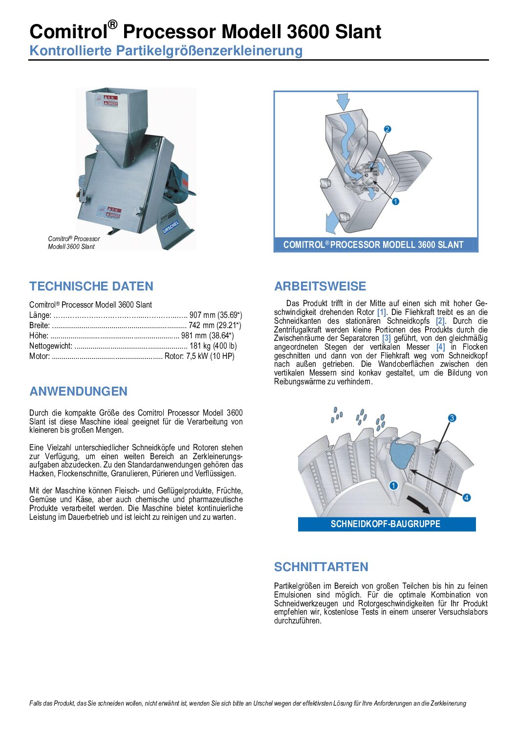 fact sheet comitrol 3600sl german pdf
