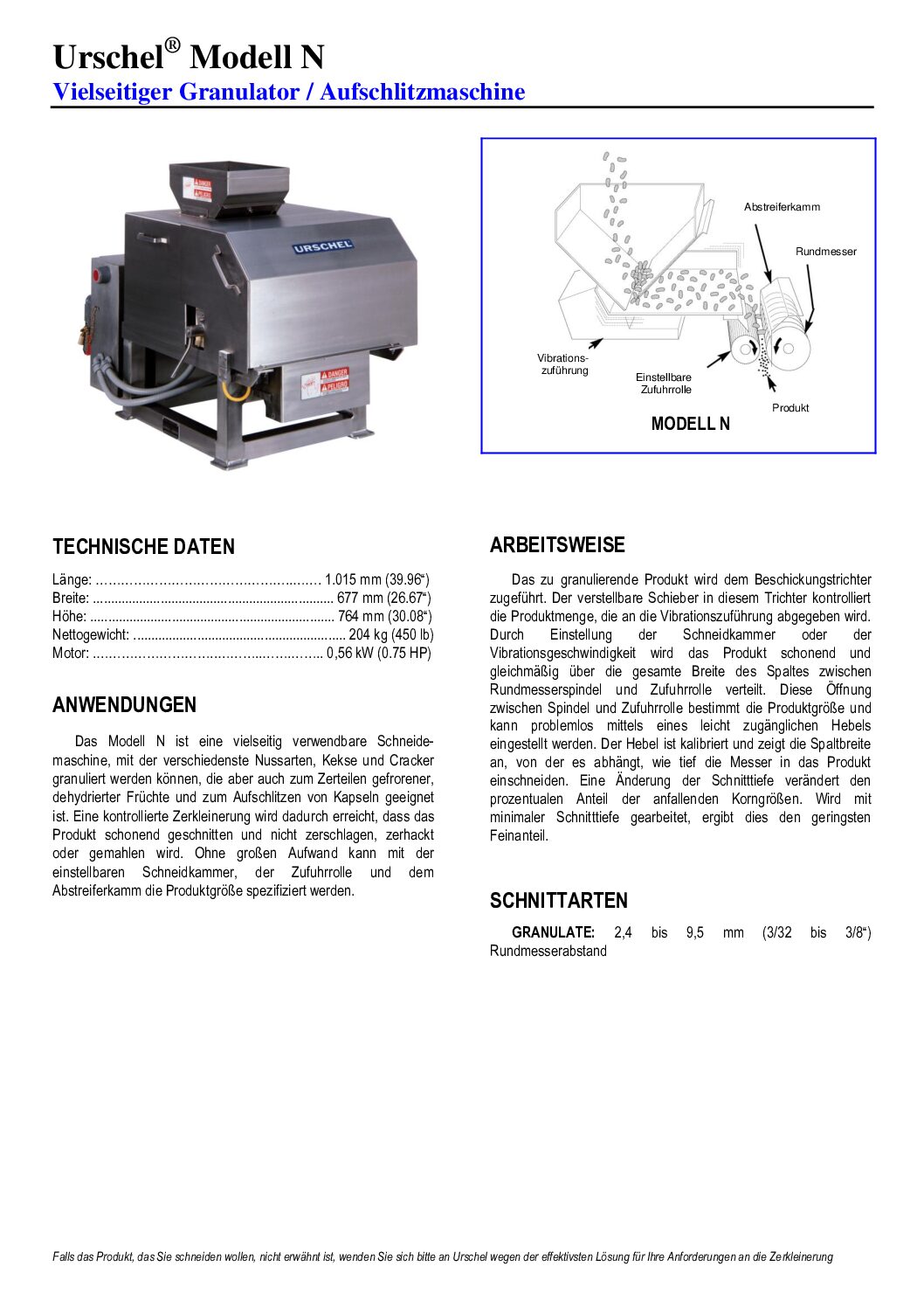 fact sheet model n german pdf