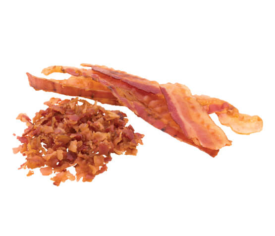 home bacon crumble