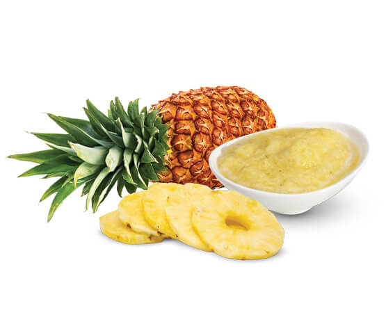 home pineapple puree