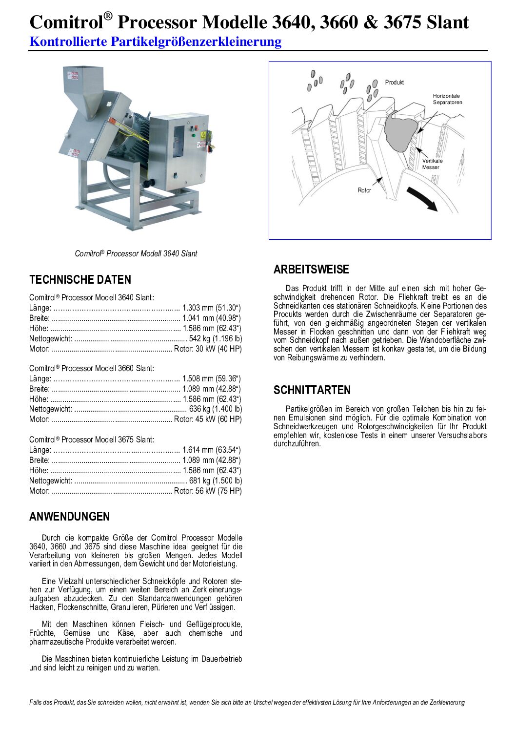 fact sheet comitrol 3640sl 3675sl german pdf