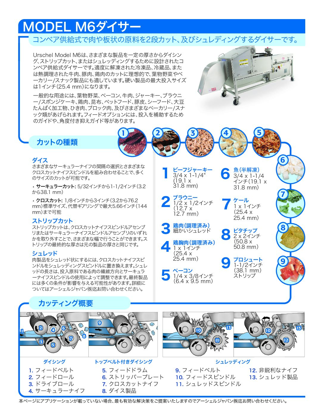 fact sheet model m6 japanese pdf