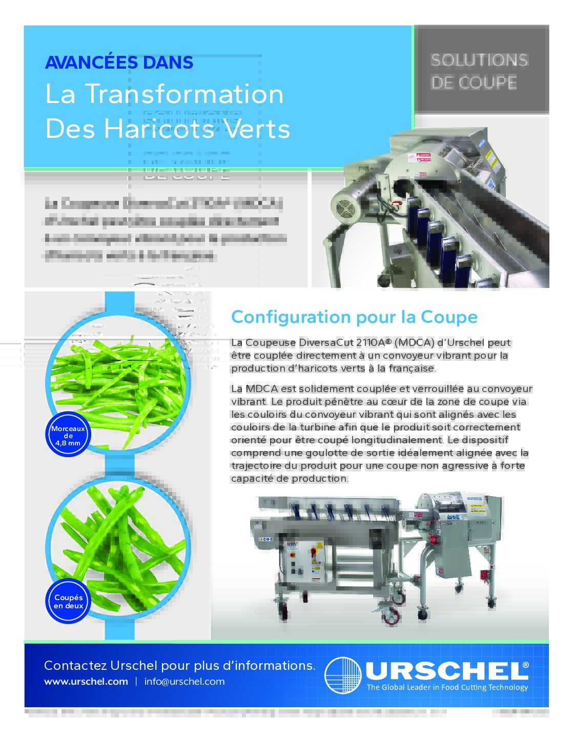 cutting solution DCA Shaker Feeder french pdf